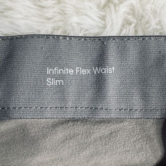 Calvin Klein Slim Infinite Flex Pants Mens 36x30 Measures 37x29 Beige Stone - Picture 5 of 12